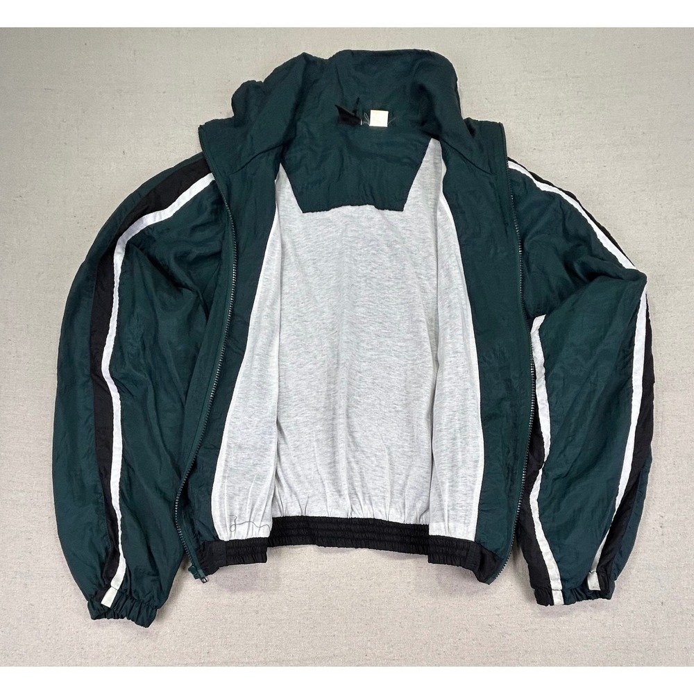 VINTAGE MacGregor Mens Large Track Suit Color Block Ankle Zip Stripe Windbreaker - Picture 3 of 14